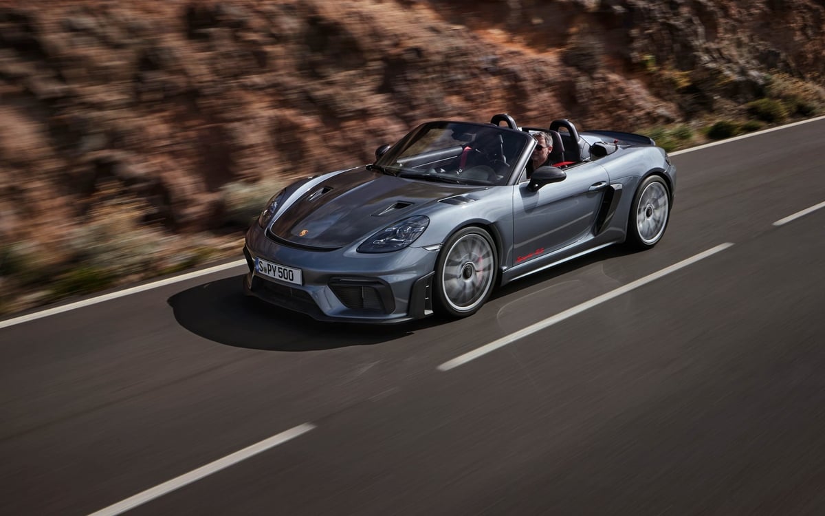 718 Spyder RS hero