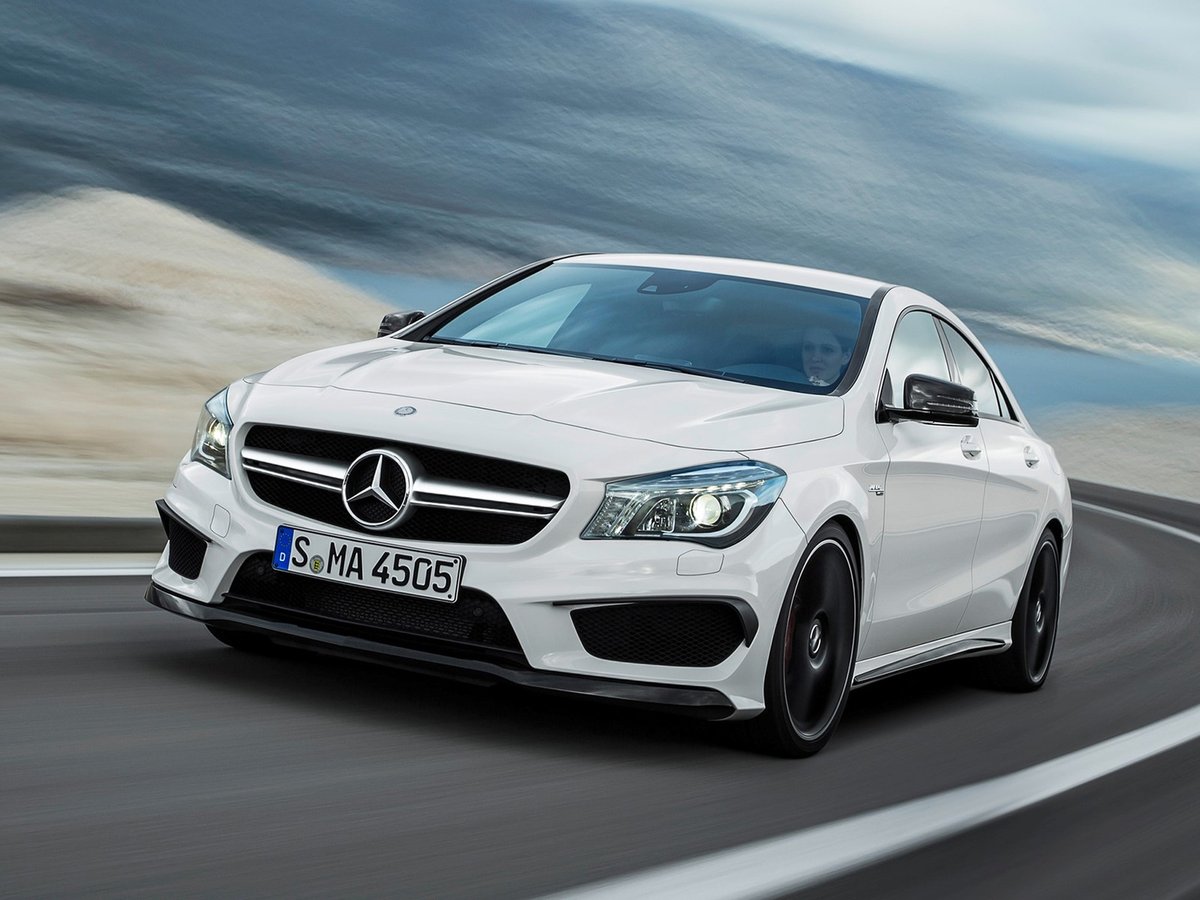 CLA45 AMG hero