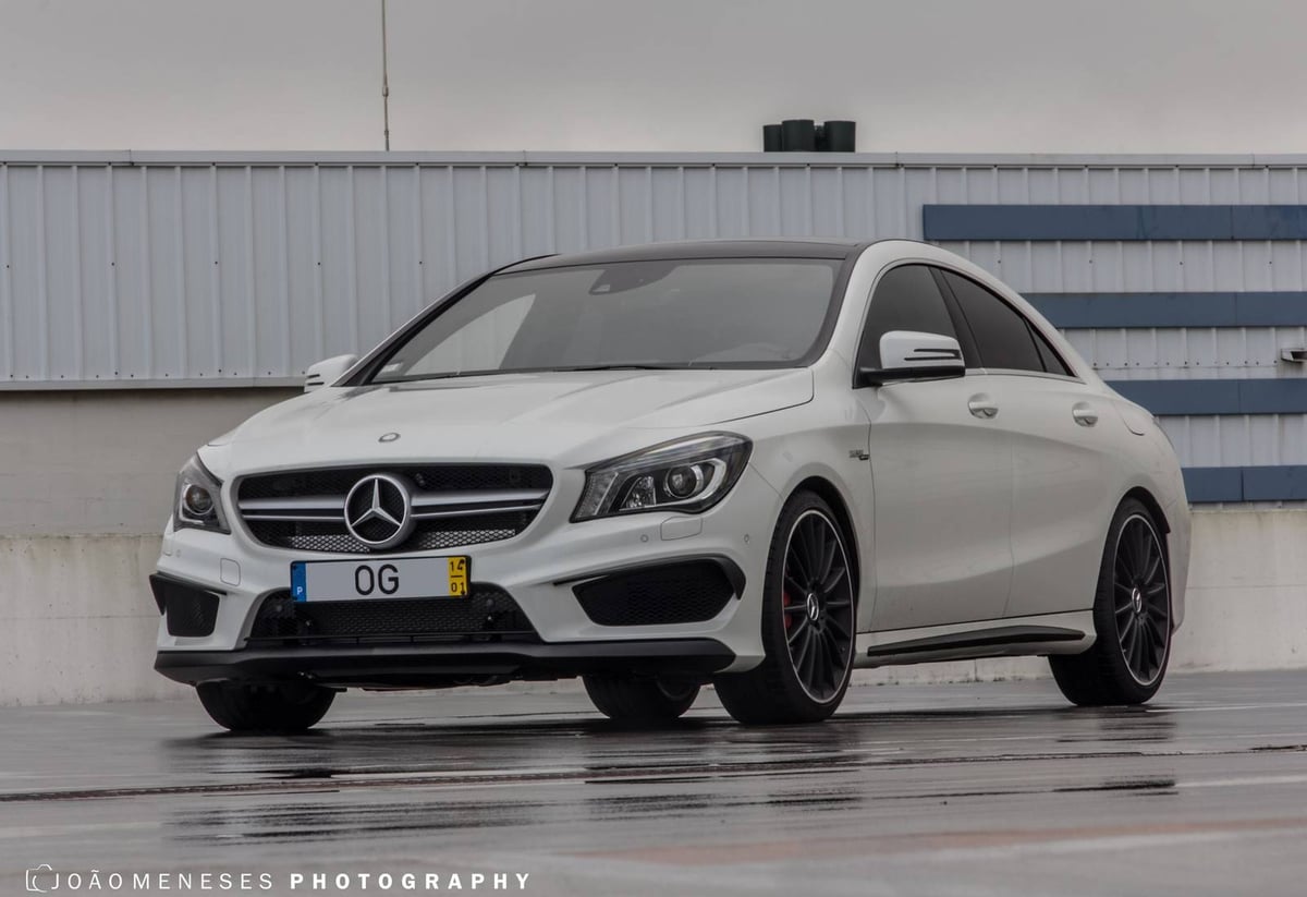 CLA45 AMG hero