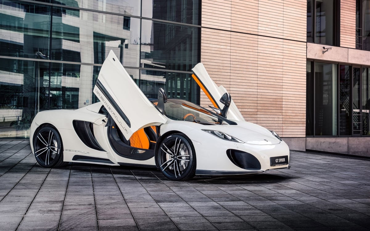 MP4-12C Spider hero